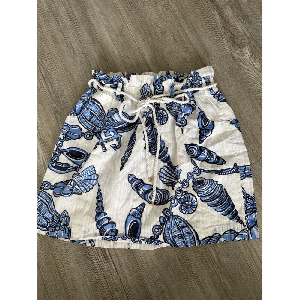 Lilly Pulitzer Seashell Mini Skirt Small